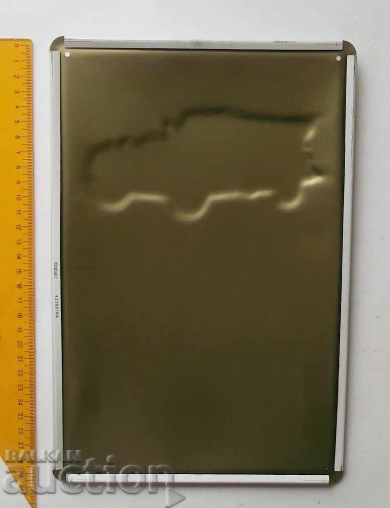 Delivery of Metal calendar plate Mercedes Benz 500 K 1936 Mercedes Delivery of Metal calendar plate Mercedes Benz 500 K 1936 Mercedes