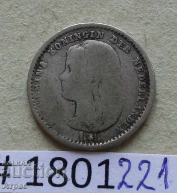 10 cenți 1892 Țările de Jos cu preț € 2.05 | 4.01 BGN