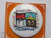 Metal badge - WELCOME TO MONGOLIA