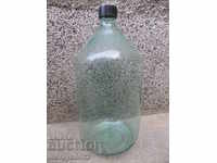 Стъклена бутилка с кош дамаджана баш шише за ракия 20 литра