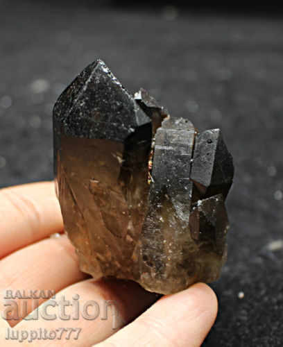 Delivery of natural black smoky quartz druza Delivery of natural black smoky quartz druza