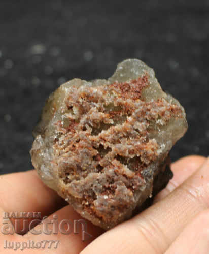 natural black smoky quartz druza - 7 natural black smoky quartz druza - 7