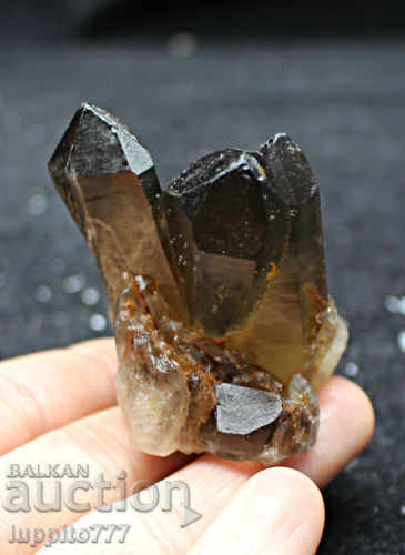 natural quartz druz de fum negru natural cu preț 89.00 BGN | € 45.50 natural quartz druz de fum negru natural cu preț 89.00 BGN | € 45.50