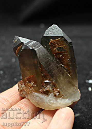 natural quartz druz de fum negru natural - 5 natural quartz druz de fum negru natural - 5