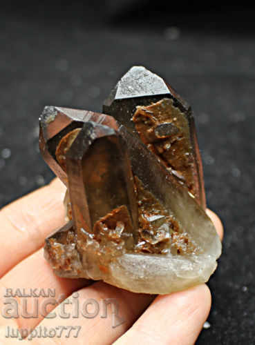 natural quartz druz de fum negru natural - 7 natural quartz druz de fum negru natural - 7