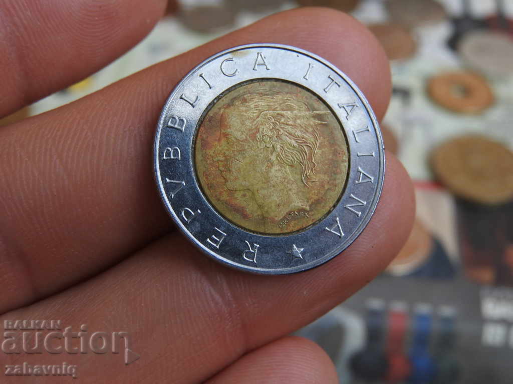 Italia 500 de lire sterline 1992 cu preț € 0.50 | 0.98 BGN