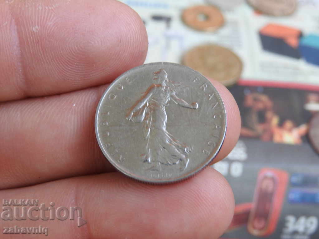 Аукцион Франция  1 франк 1970 г.