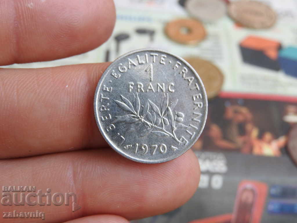 Franța 1 franc 1970