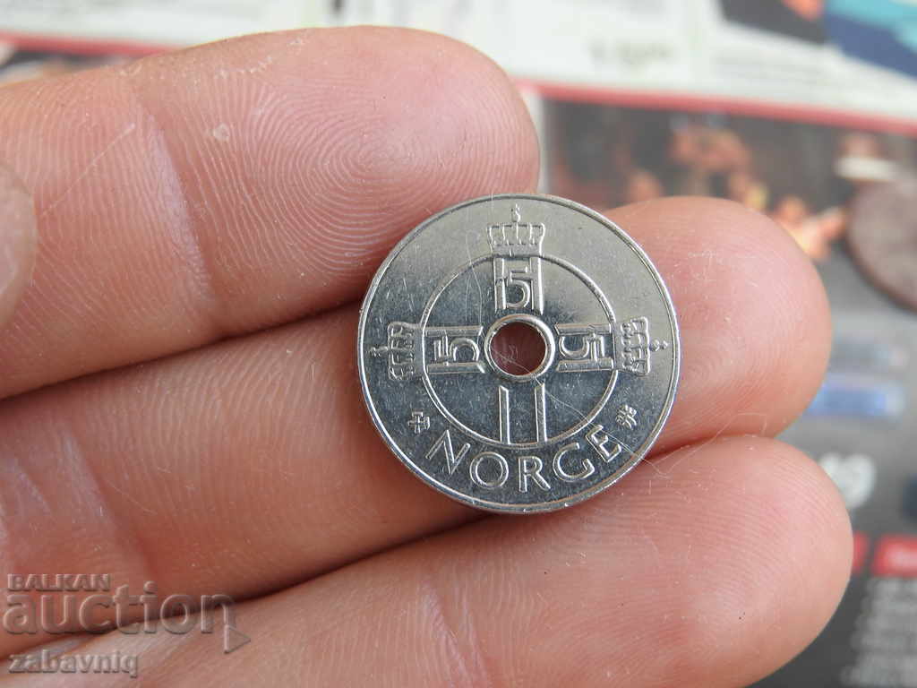 Norvegia 1 Crown 1999 cu preț € 0.51 | 1.00 BGN Norvegia 1 Crown 1999 cu preț € 0.51 | 1.00 BGN