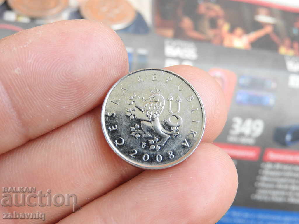 Czech Republic 1 crown 2008 with price € 0.26 | 0.51 BGN