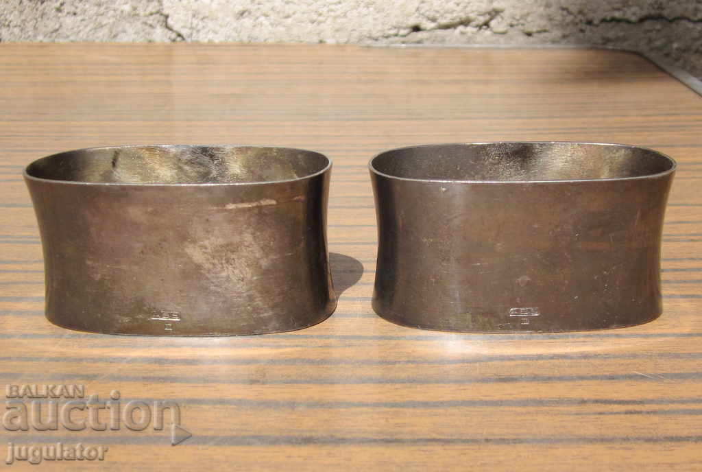 old antique German ABS silver-plated sackcloths two pieces with price 20.00 BGN | € 10.23 old antique German ABS silver-plated sackcloths two pieces with price 20.00 BGN | € 10.23