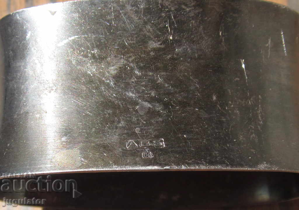 old antique German ABS silver-plated sackcloths two pieces - 7 old antique German ABS silver-plated sackcloths two pieces - 7