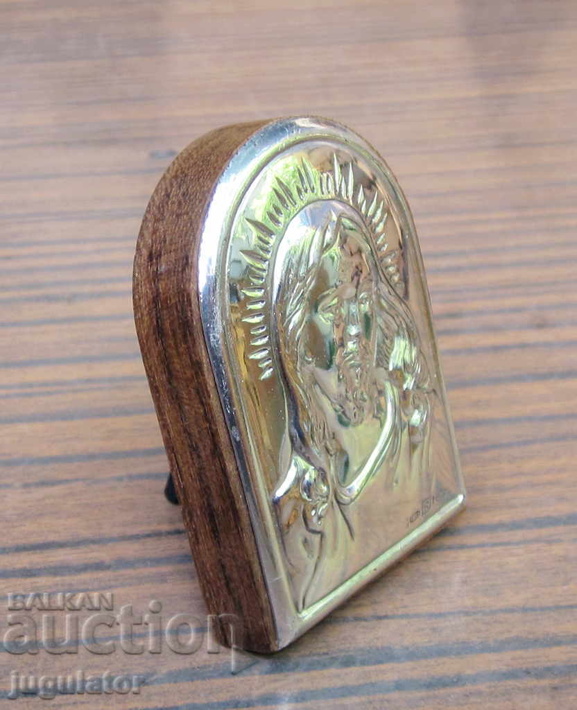 Auction small desktop silver 925 home icon Jesus Christ Auction small desktop silver 925 home icon Jesus Christ