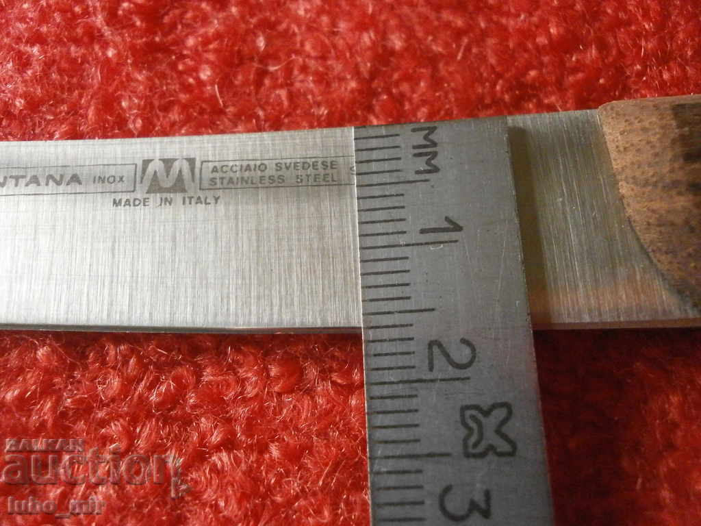 Auction OLD KNIFE - MONTANA INOX - ITALY Auction OLD KNIFE - MONTANA INOX - ITALY