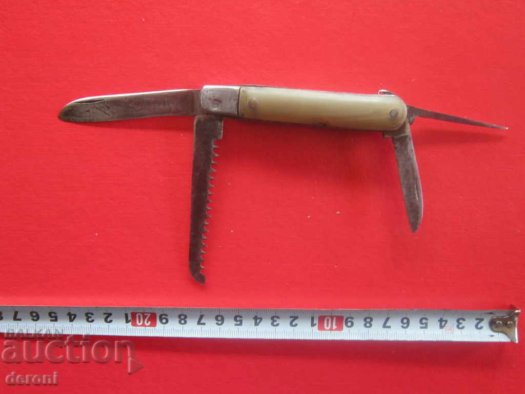 Σπάνια γαλλική μαχαίρι Pradel Au Bidon λεπίδα μαχαιριού