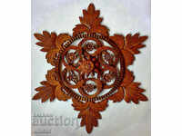 Rosette, carving, ceiling or wall decoration