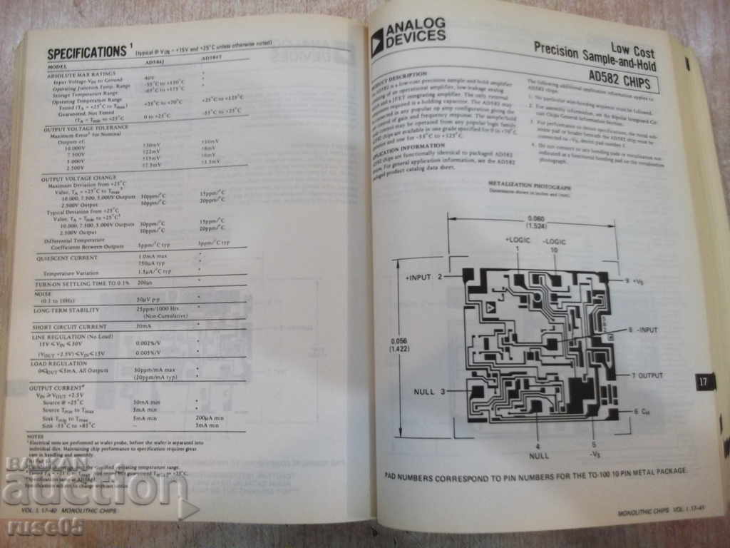 Book "Catalog of Analog Devices, Modules .." - 1390 p. - 6