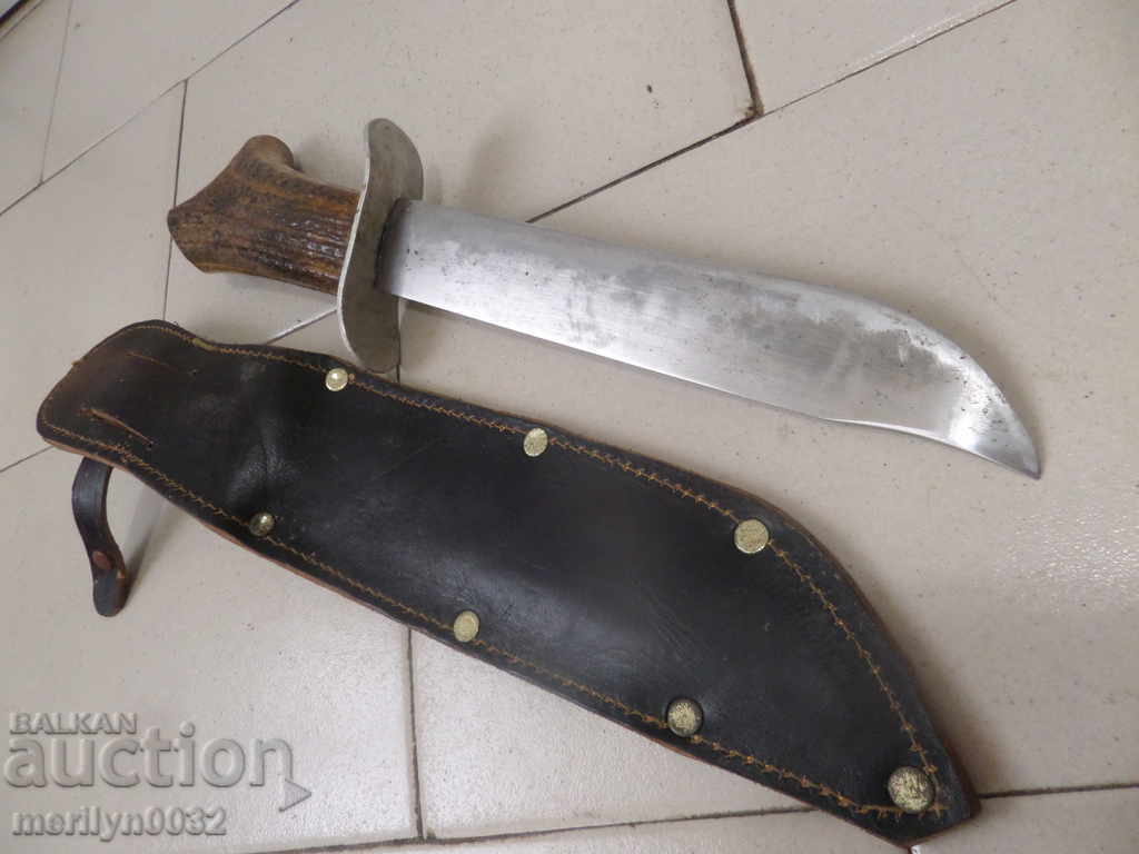 Delivery of Kaniya hunting knife with deer antler handle Delivery of Kaniya hunting knife with deer antler handle