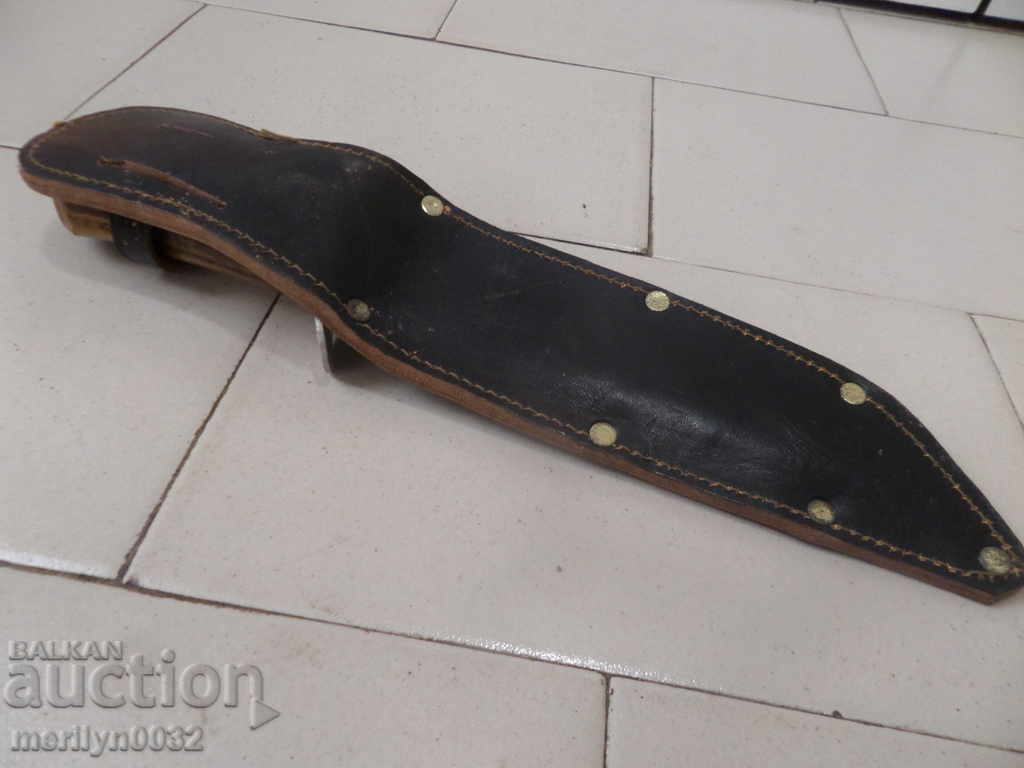 Kaniya hunting knife with deer antler handle - 5