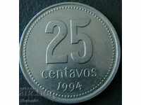 25 cent 1994, Argentina