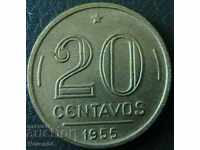 20 cent 1955, Brazil
