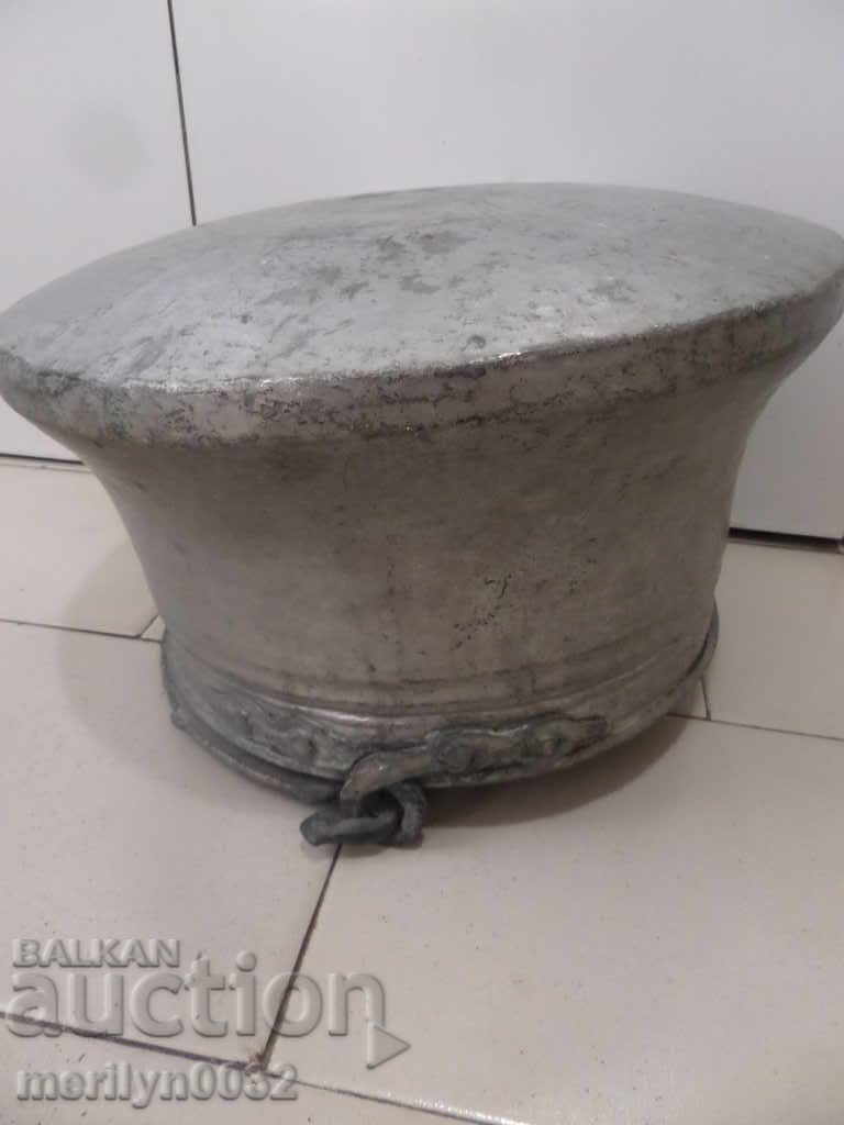 Auction Old copper cauldron, cauldron, copper, copper Auction Old copper cauldron, cauldron, copper, copper