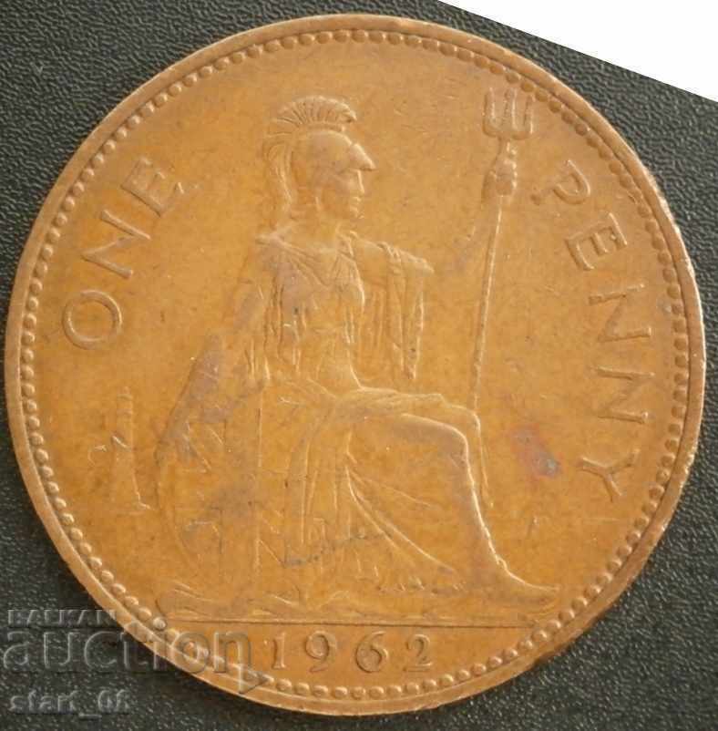 Great Britain Penny 1962
