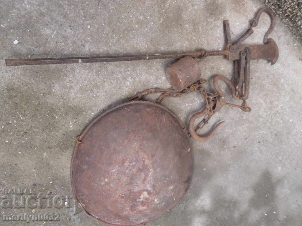 Old scales, pallet, scales, scales from the beginning of the twentieth century with price 77.00 BGN | € 39.37 Old scales, pallet, scales, scales from the beginning of the twentieth century with price 77.00 BGN | € 39.37