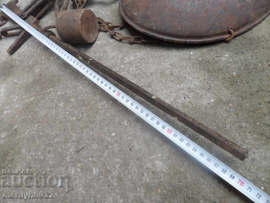 Delivery of Old scales, pallet, scales, scales from the beginning of the twentieth century Delivery of Old scales, pallet, scales, scales from the beginning of the twentieth century