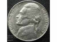 САЩ 5 цента - 1969