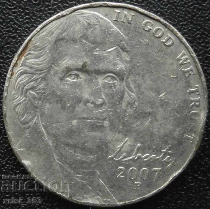 US 5 cents - 2007