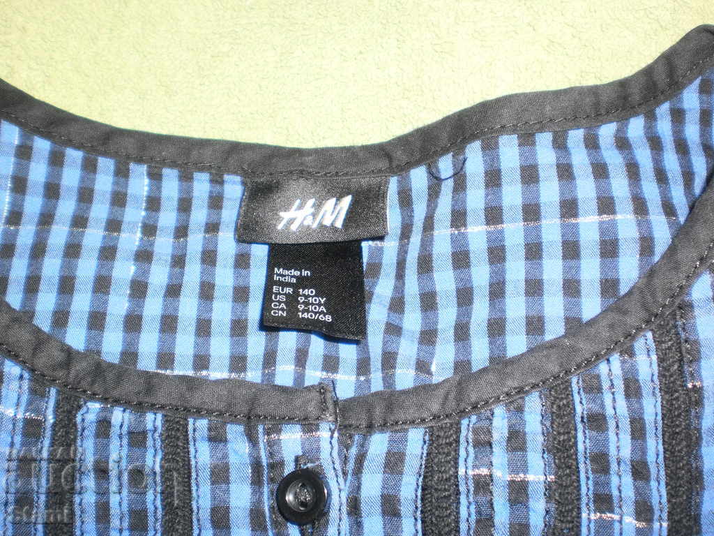 Short Sleeve Tunic, H & M, size 140 / 9-10 / years with price ~2.57 €