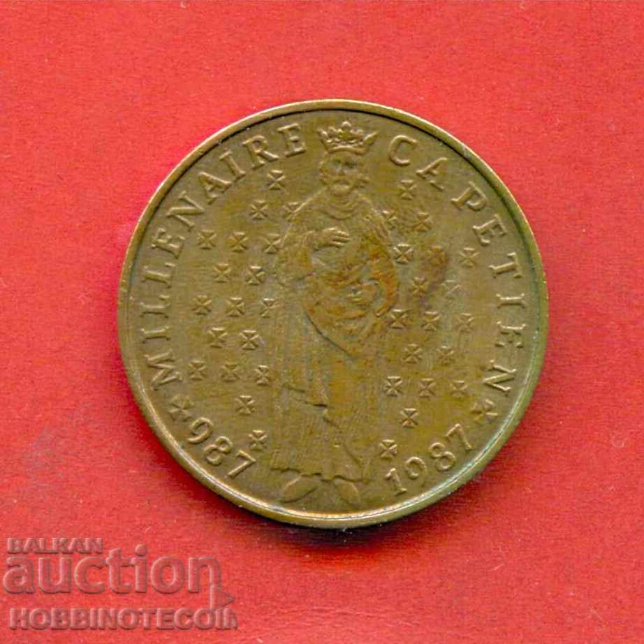 FRANȚA FRANCE 10 Franci emisiune - issue 1987 cu preț 2.52 BGN | € 1.29 FRANȚA FRANCE 10 Franci emisiune - issue 1987 cu preț 2.52 BGN | € 1.29