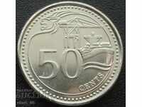 Сингапур 50 цента 2013г.