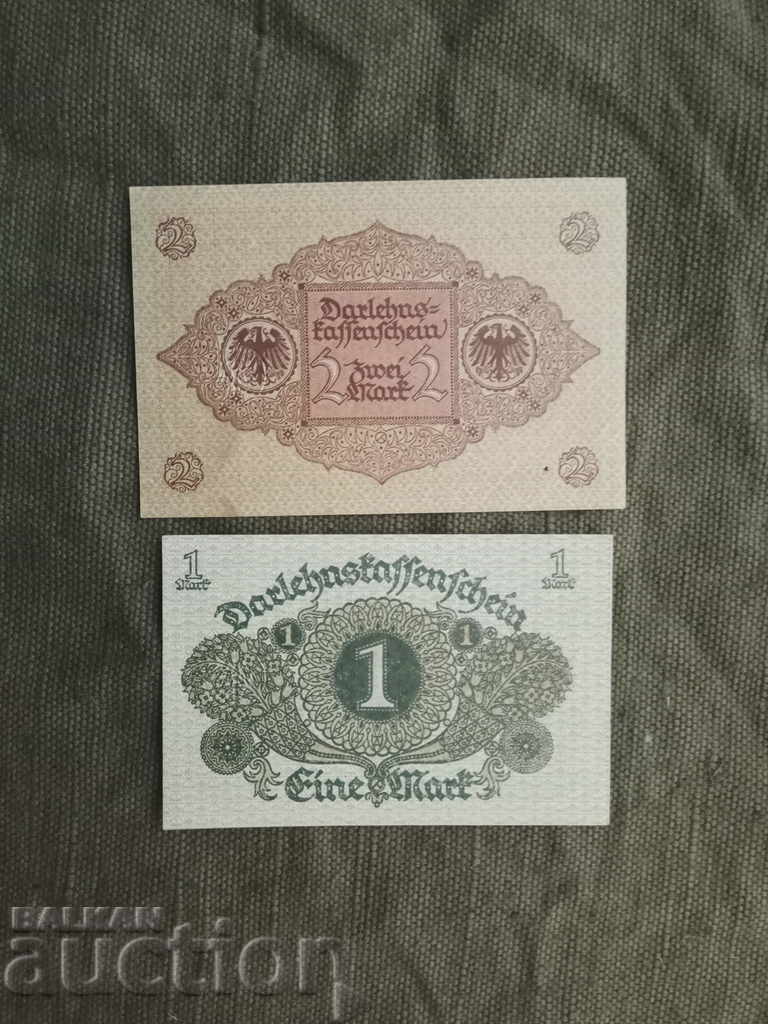 1 and 2 marks Germany 1920 with price 120.00 BGN | € 61.36 1 and 2 marks Germany 1920 with price 120.00 BGN | € 61.36