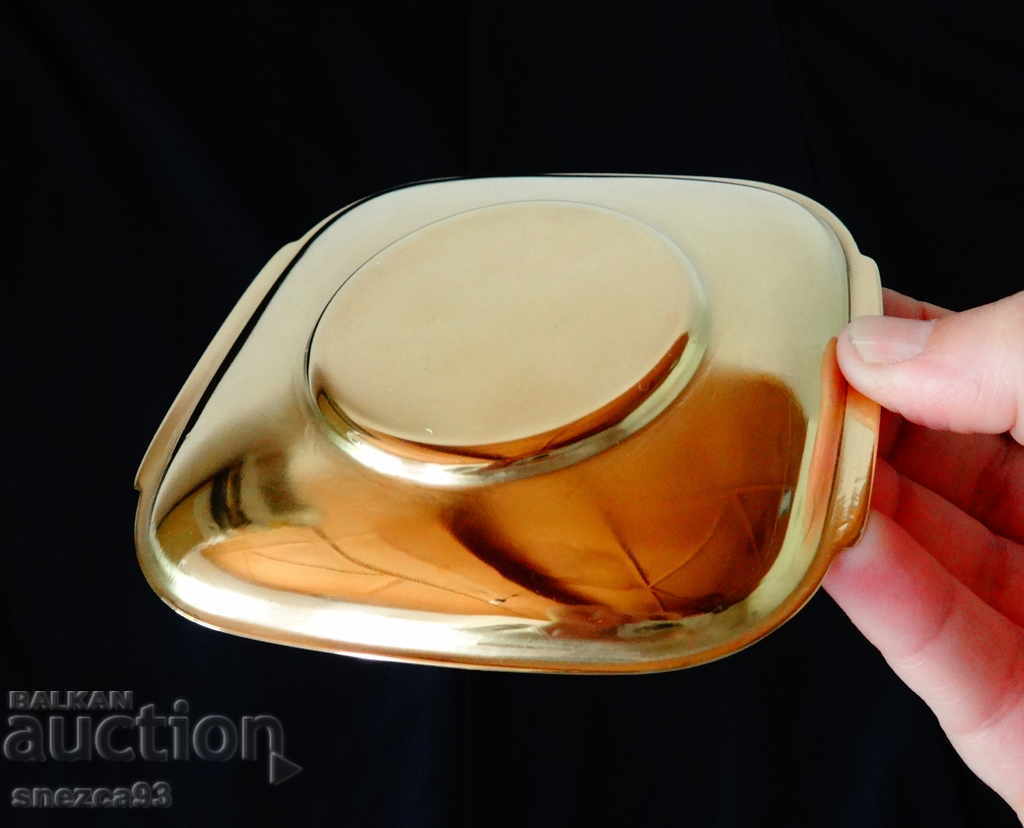 Auction Swedish bronze dessert plate Auction Swedish bronze dessert plate