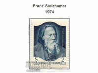 1974. Austria. Franz Stelzhamer, poet și romancier austriac