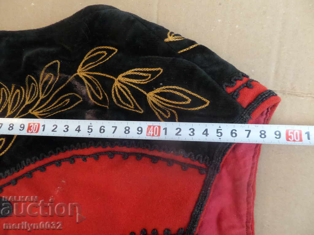 Old embroidered wearing costume, embroidery woolen - 5 Old embroidered wearing costume, embroidery woolen - 5