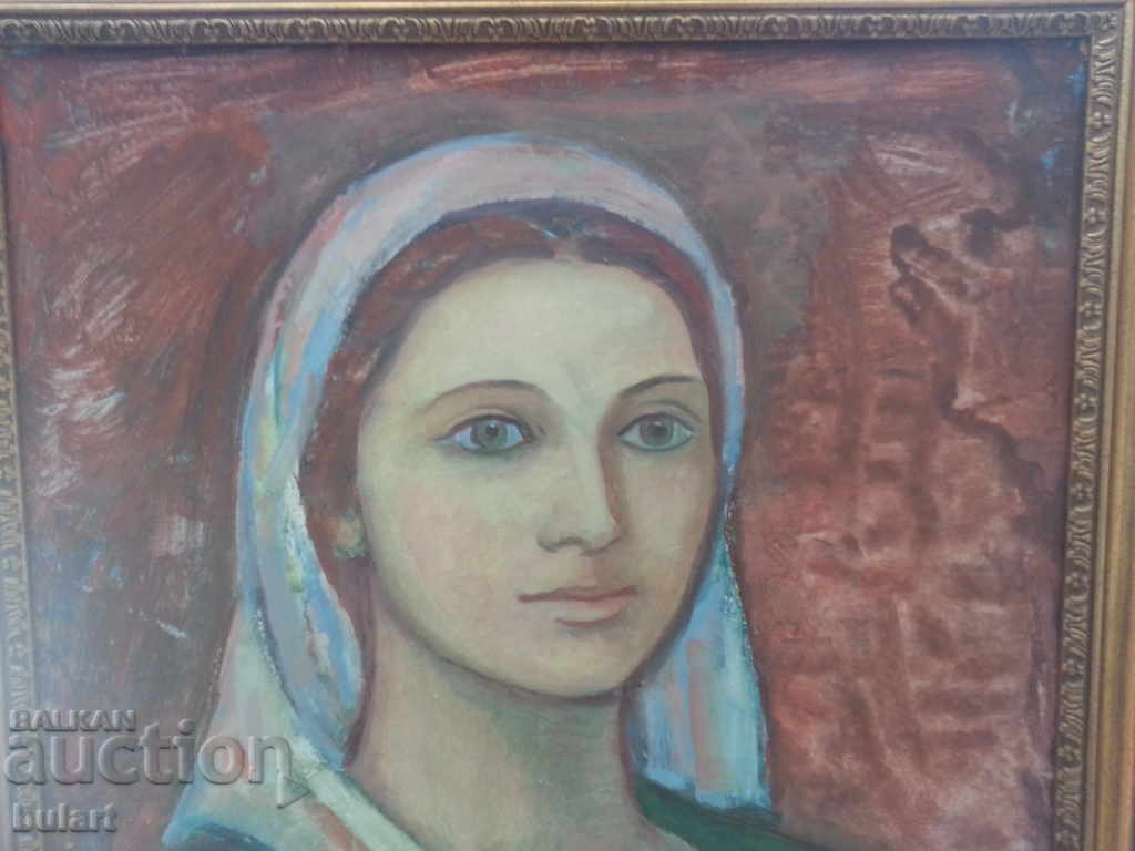 Picture Mother. Mara Tsoncheva. Oil with Identification with price 3000.00 BGN | € 1533.88 Picture Mother. Mara Tsoncheva. Oil with Identification with price 3000.00 BGN | € 1533.88
