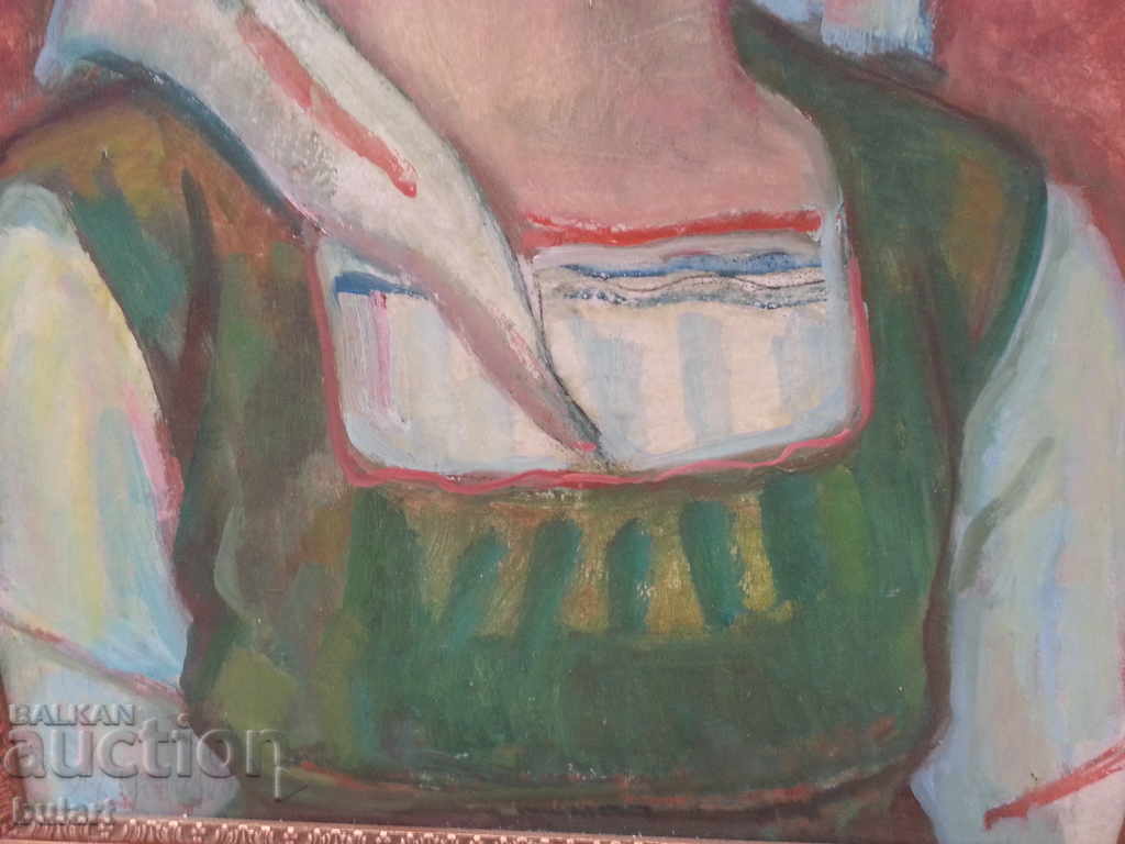 Licitație Imagine mama. Mara Tsoncheva. Ulei cu identificare