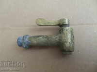 Old Bronze Spout Spinner Key Fountain Stop Valve