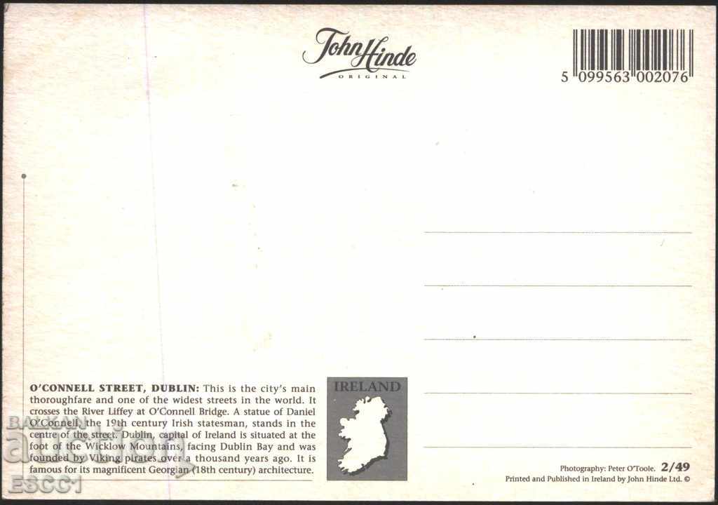 Postcard Dublin from Ireland with price 2.00 BGN | € 1.02