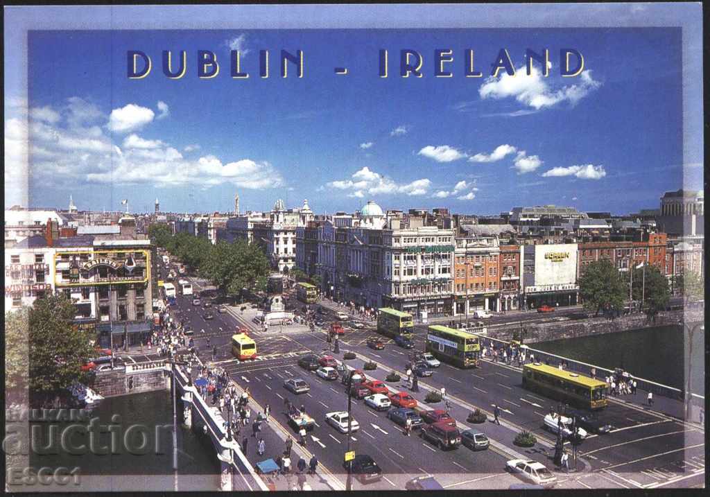 Postcard Dublin from Ireland