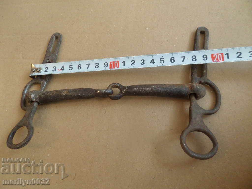 Old forged bridle reins wrought iron, harness with price 25.00 BGN | € 12.78 Old forged bridle reins wrought iron, harness with price 25.00 BGN | € 12.78