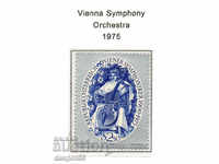 1975. Austria. A 75-a ediție a Orchestrei Filarmonice din Viena.