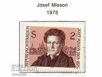 1975. Austria. Joseph Mison, a Catholic cleric.