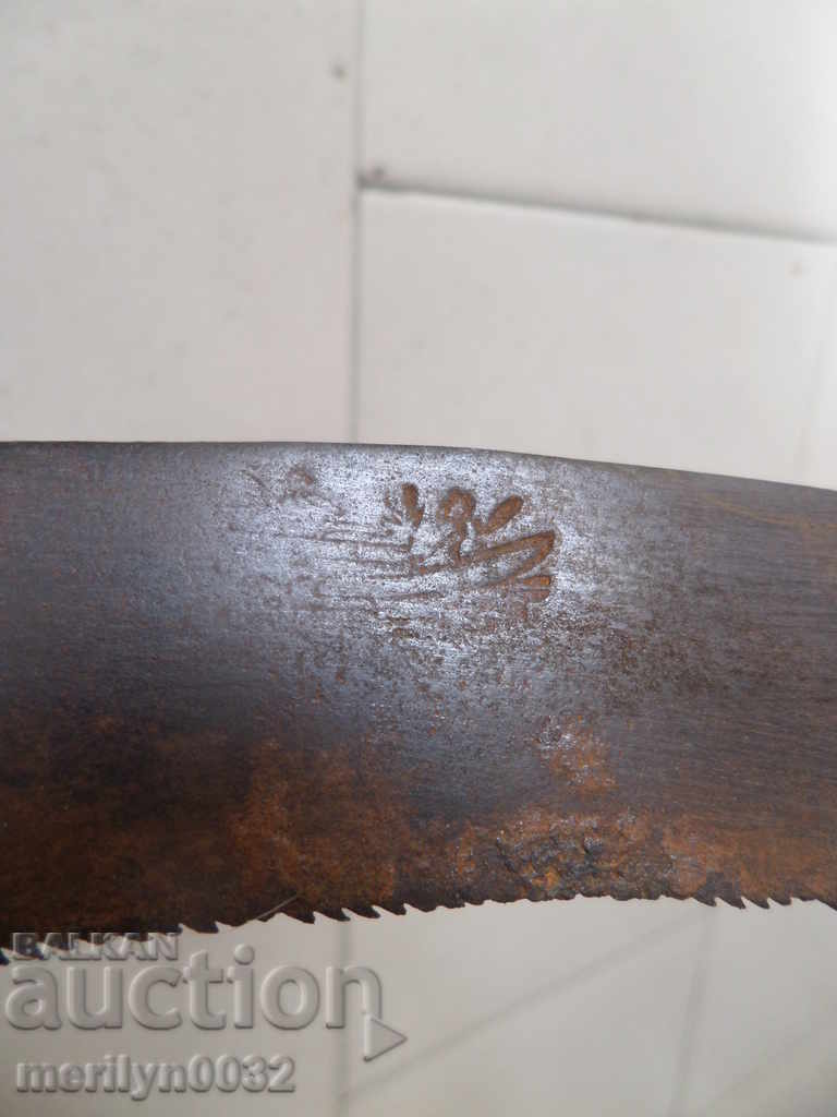 Delivery of Old sickle, knife, blade, wrought iron Delivery of Old sickle, knife, blade, wrought iron