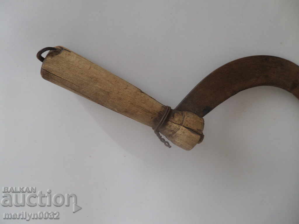 Old sickle, knife, blade, wrought iron - 6 Old sickle, knife, blade, wrought iron - 6