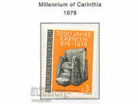 1976. Austria. 1000 years of the Carinthia area.