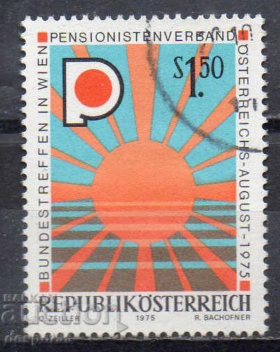 1975. Austria. Asociația pensionarilor austrieci.